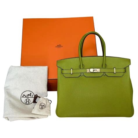 hermes birkin 35 green|hermes birkin dalmatian.